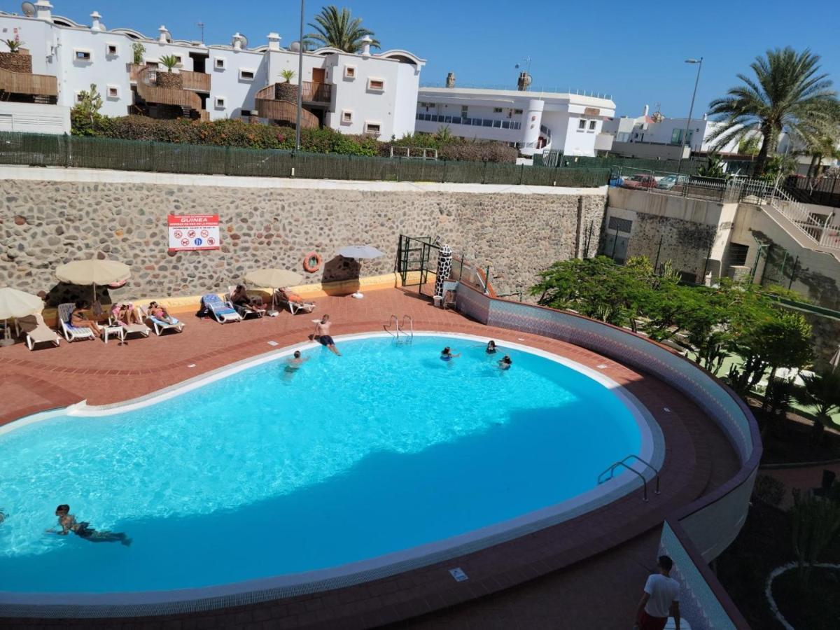 Ocean Front Cozy 2 Bedroom, 3 Beds Spacious- Netflix, Pool, Beach Lift & Fast Wifi Плайя-дель-Инглес Экстерьер фото