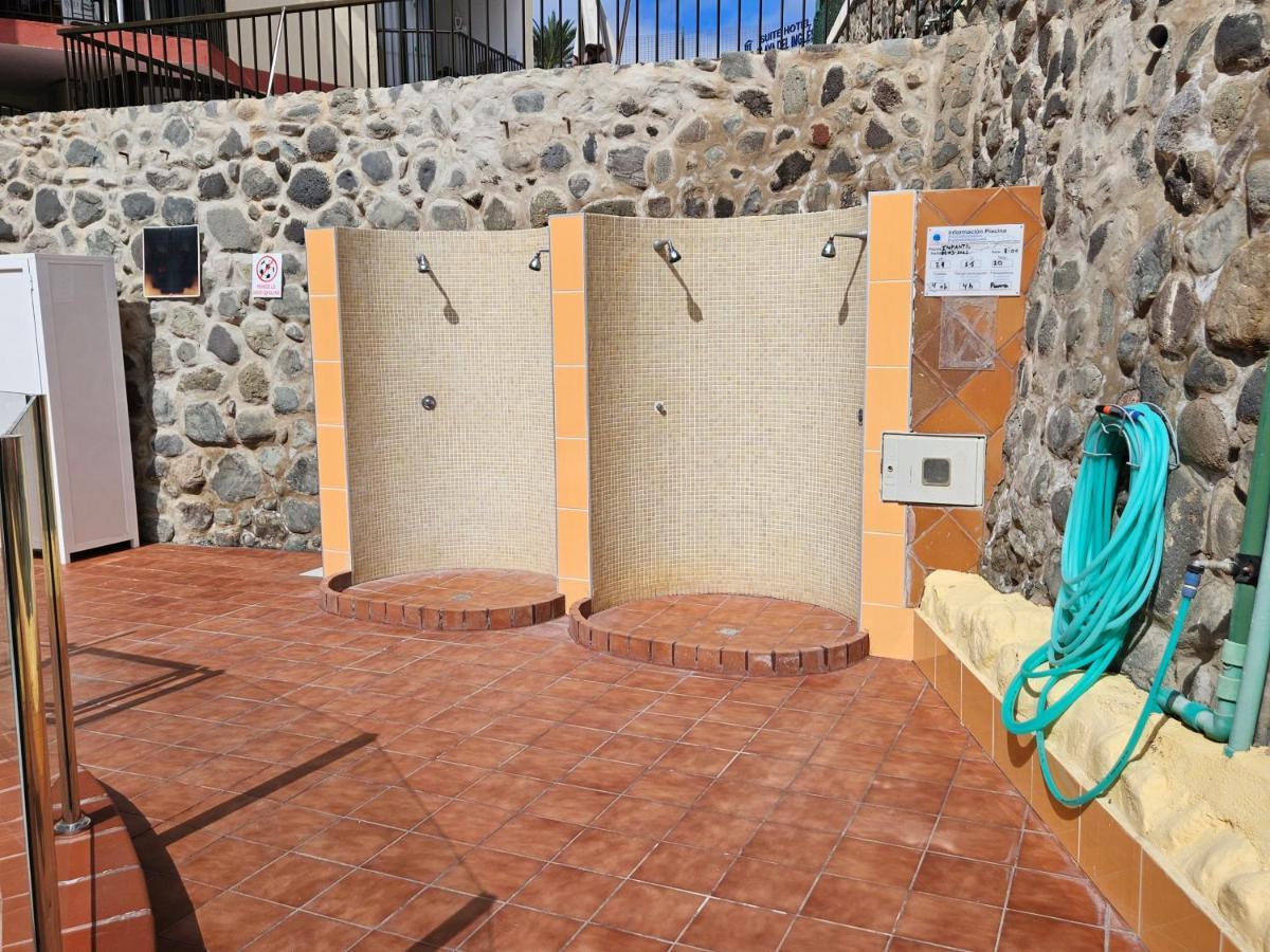 Ocean Front Cozy 2 Bedroom, 3 Beds Spacious- Netflix, Pool, Beach Lift & Fast Wifi Плайя-дель-Инглес Экстерьер фото